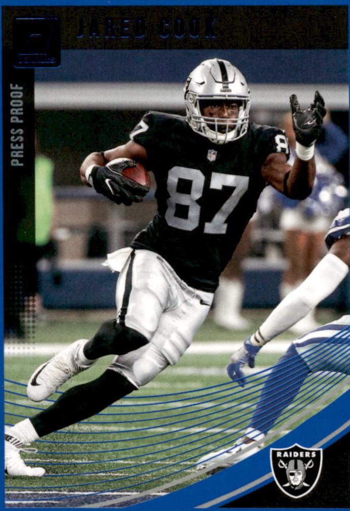 Jared Cook [Press Proof Blue] #24