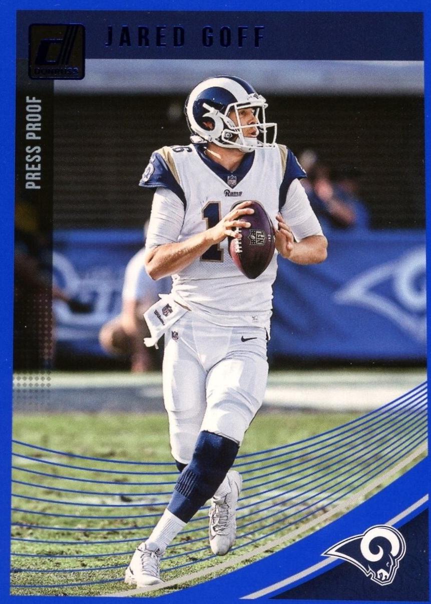 Jared Goff [Press Proof Blue] #147