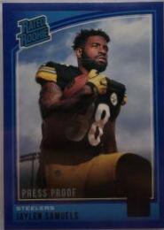 Jaylen Samuels [Press Proof Blue] #334