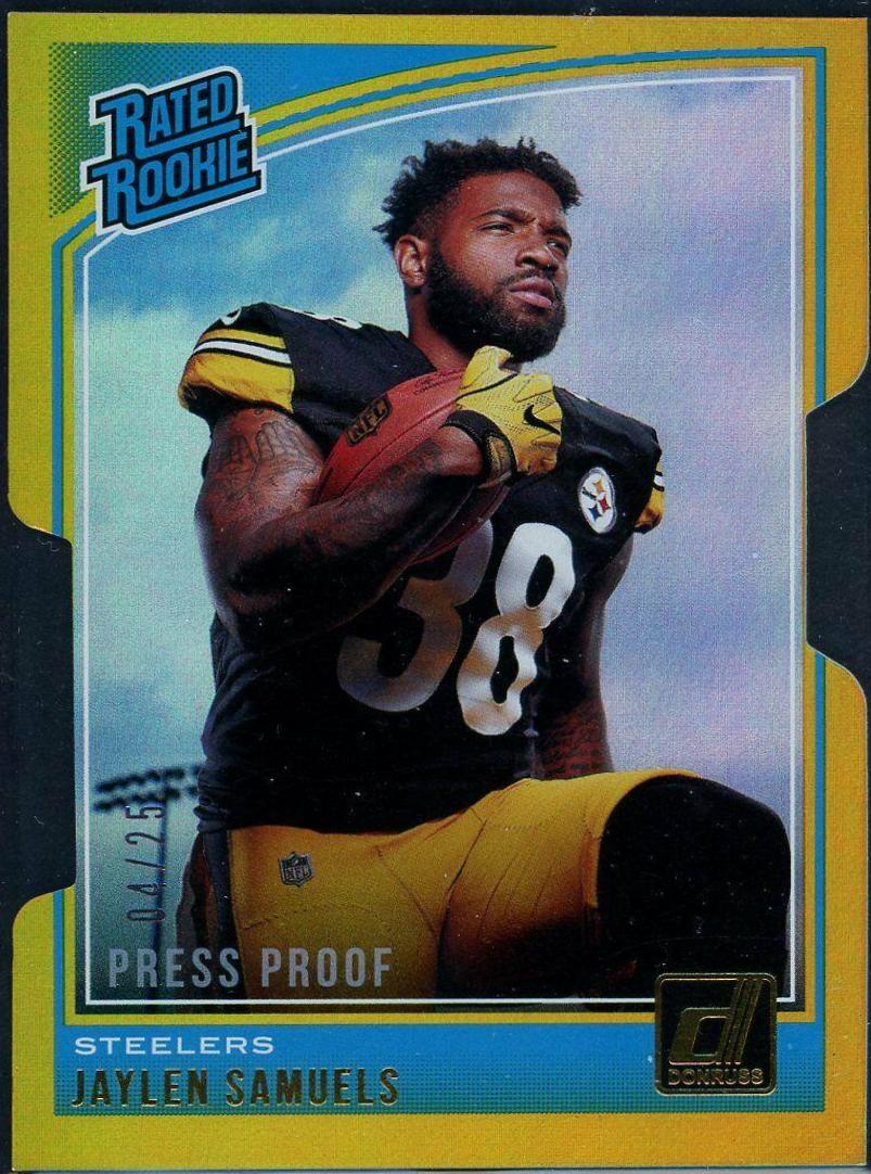 Jaylen Samuels [Press Proof Gold] #334