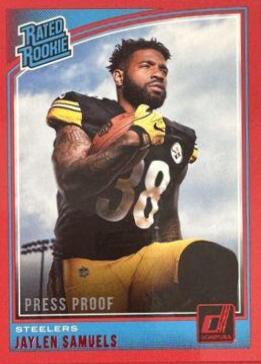 Jaylen Samuels [Press Proof Red] #334