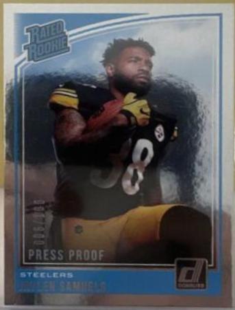 Jaylen Samuels [Press Proof Silver] #334