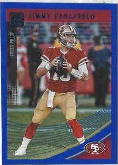 Jimmy Garoppolo [Press Proof Blue] #249