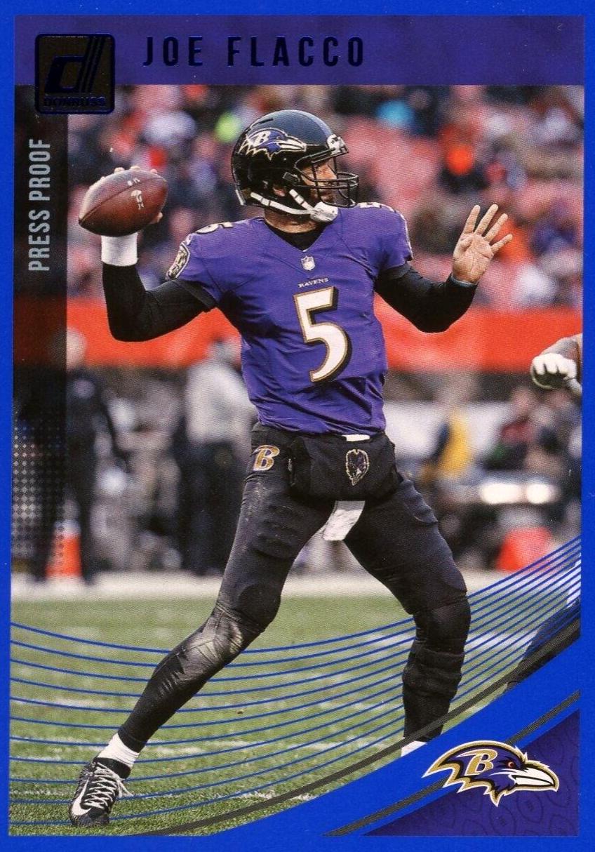 Joe Flacco [Press Proof Blue] #19