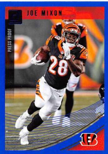 Joe Mixon [Press Proof Blue] #60