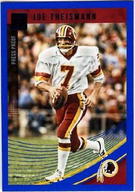 Joe Theismann [Press Proof Blue] #294
