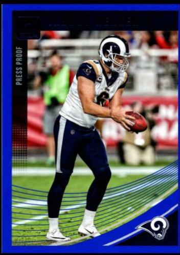 Johnny Hekker [Press Proof Blue] #154