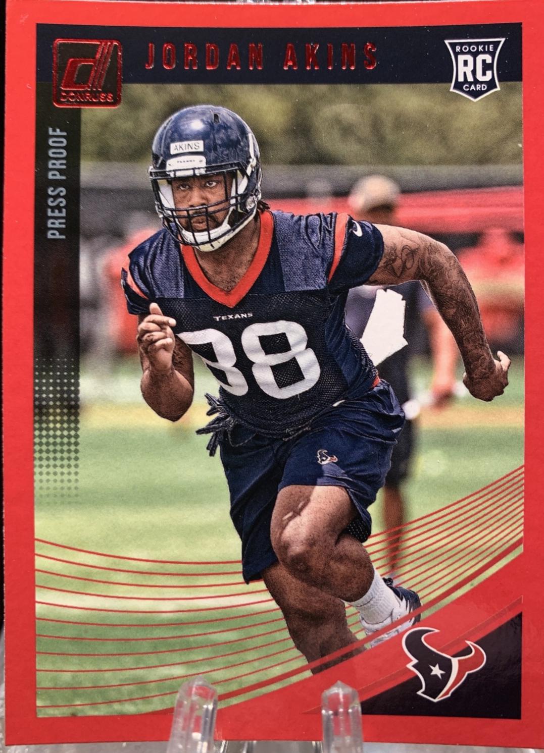 Jordan Akins [Press Proof Red] #388