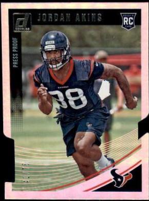 Jordan Akins [Press Proof Silver Die-Cut] #388