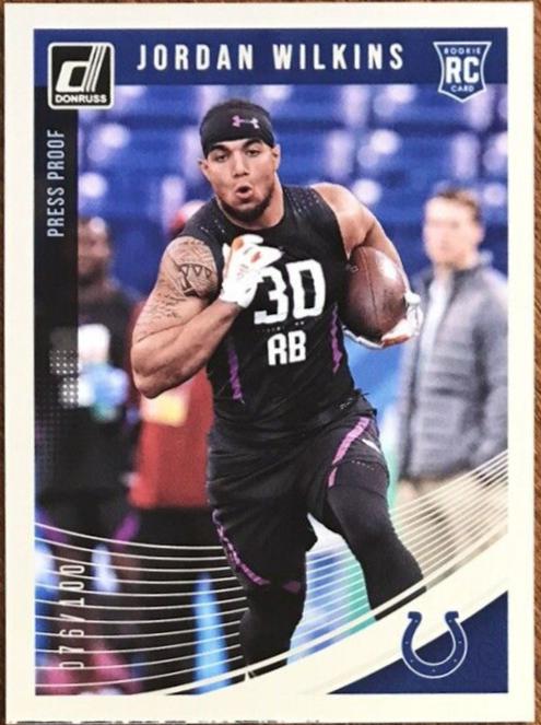 Jordan Wilkins [Press Proof Silver] #381