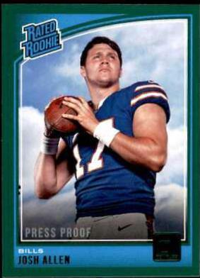 Josh Allen [Press Proof Green] #304