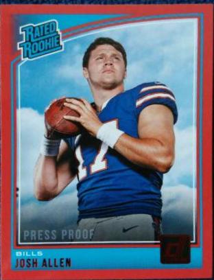 Josh Allen [Press Proof Red] #304