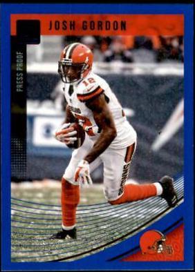 Josh Gordon [Press Proof Blue] #69