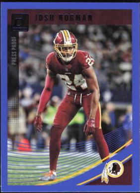 Josh Norman [Press Proof Blue] #290