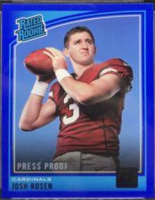 Josh Rosen [Press Proof Blue] #302