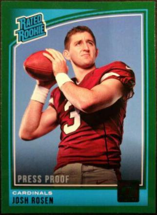 Josh Rosen [Press Proof Green] #302
