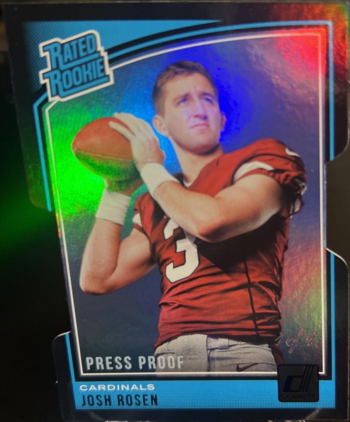 Josh Rosen [Press Proof Silver Die-Cut] #302