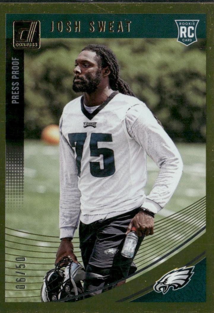 Josh Sweat [Press Proof Gold] #397