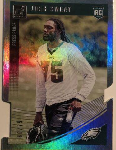 Josh Sweat [Press Proof Silver Die-Cut] #397