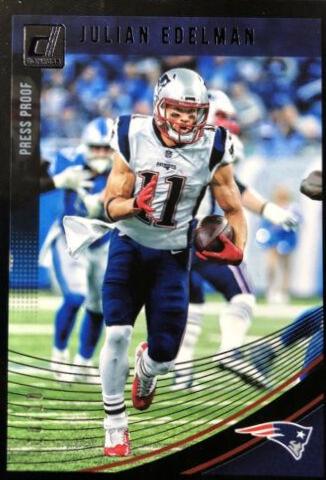 Julian Edelman [Press Proof Black] #186