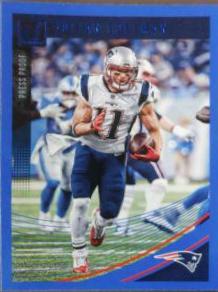 Julian Edelman [Press Proof Blue] #186