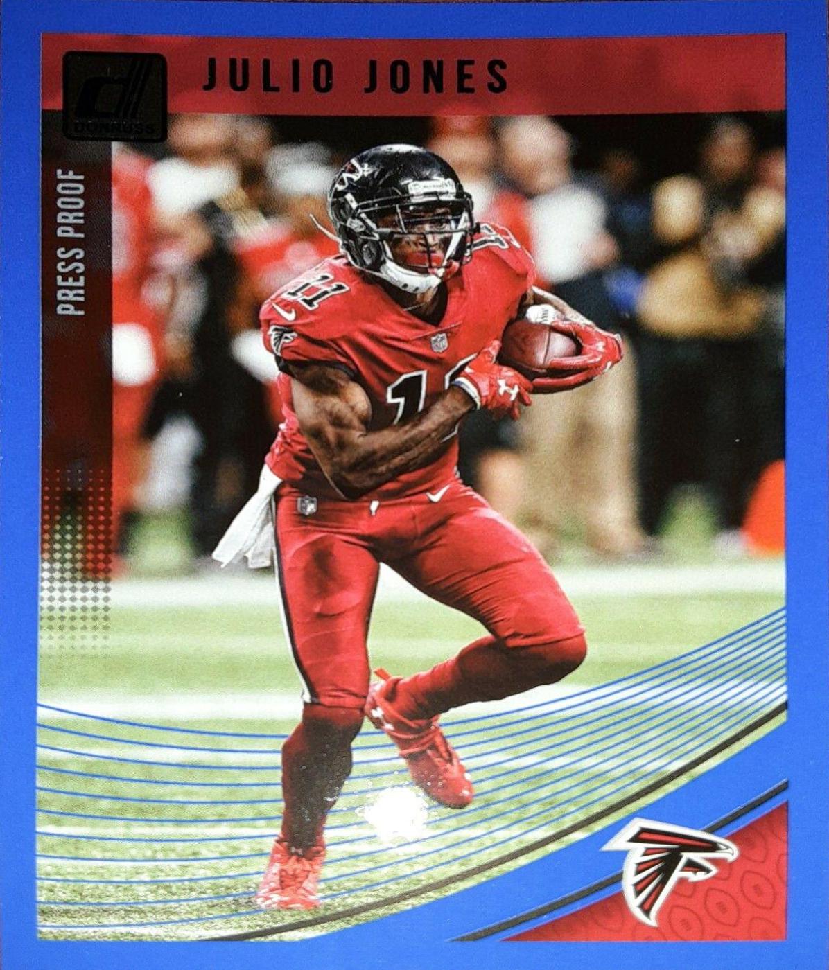 Julio Jones [Press Proof Blue] #10