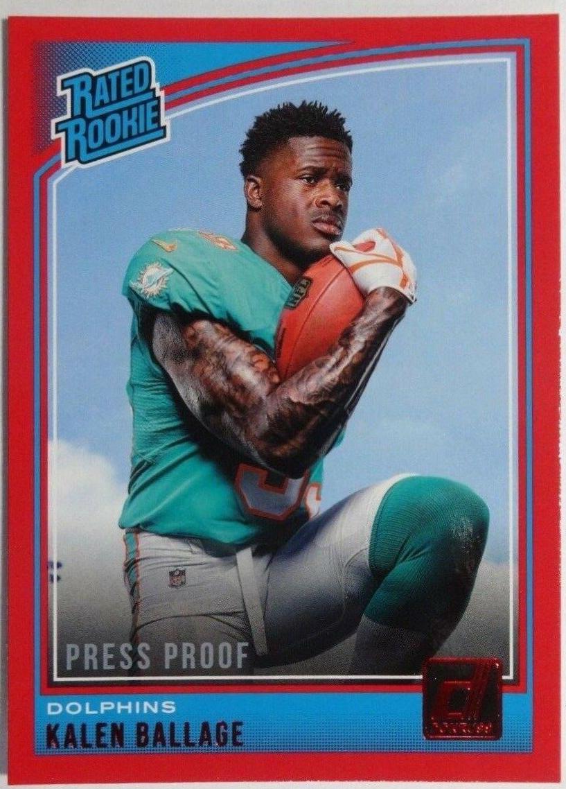 Kalen Ballage [Press Proof Red] #330