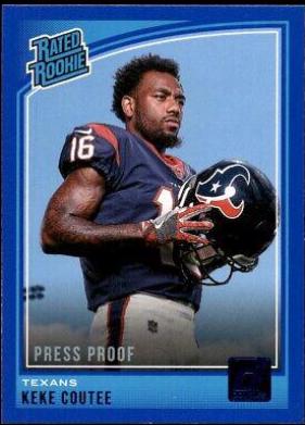 Keke Coutee [Press Proof Blue] #326