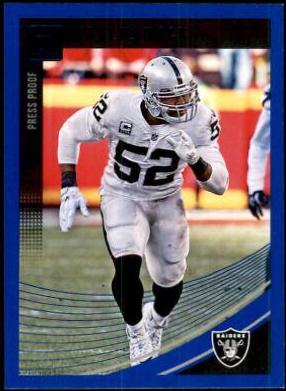 Khalil Mack [Press Proof Blue] #221