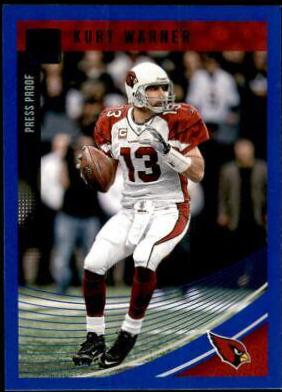 Kurt Warner [Press Proof Blue] #9