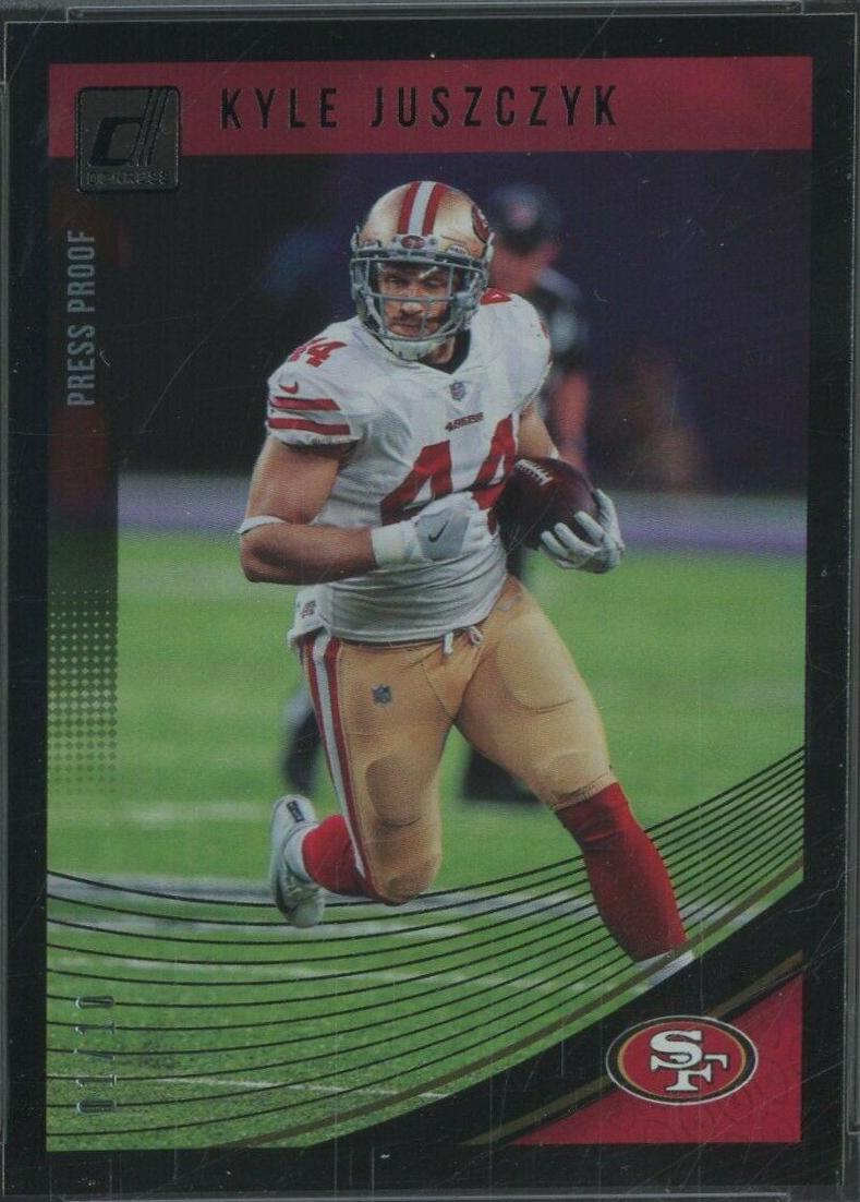 Kyle Juszczyk [Press Proof Black] #248
