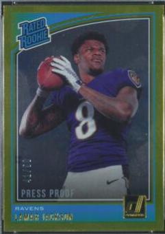 Lamar Jackson [Press Proof Gold] #317