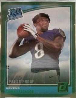 Lamar Jackson [Press Proof Green] #317