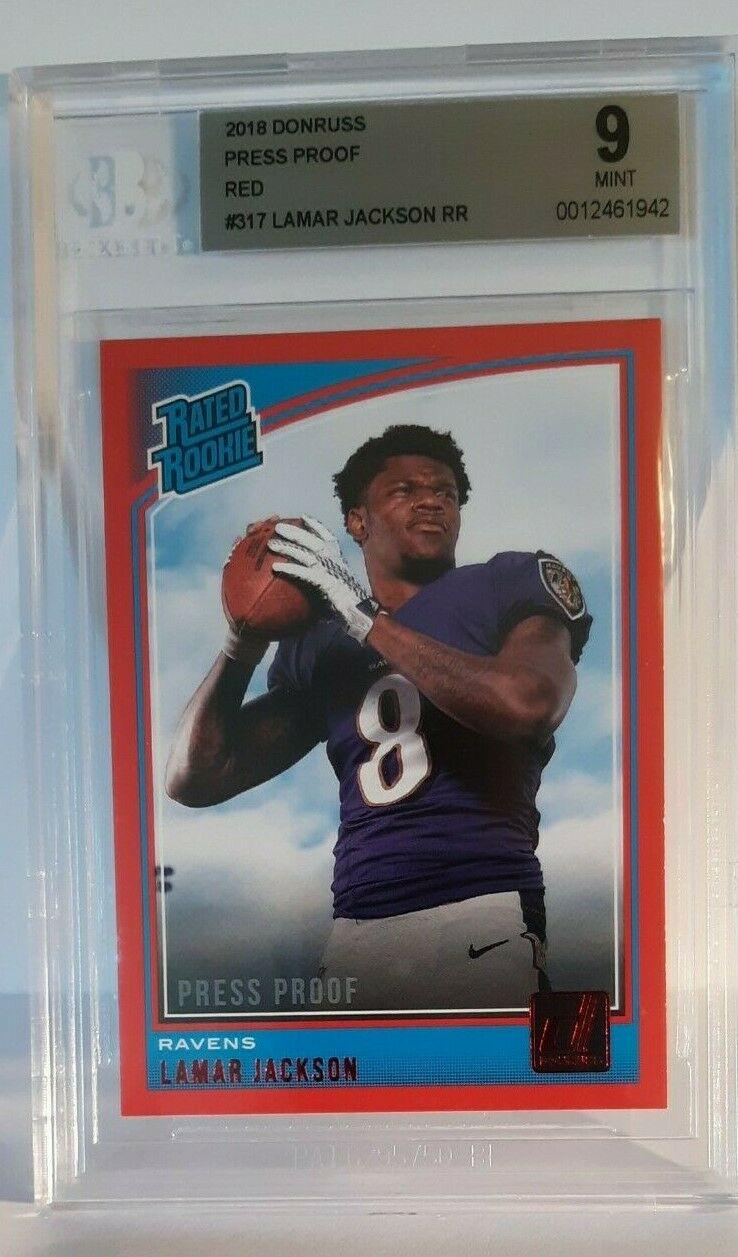 Lamar Jackson [Press Proof Red] #317