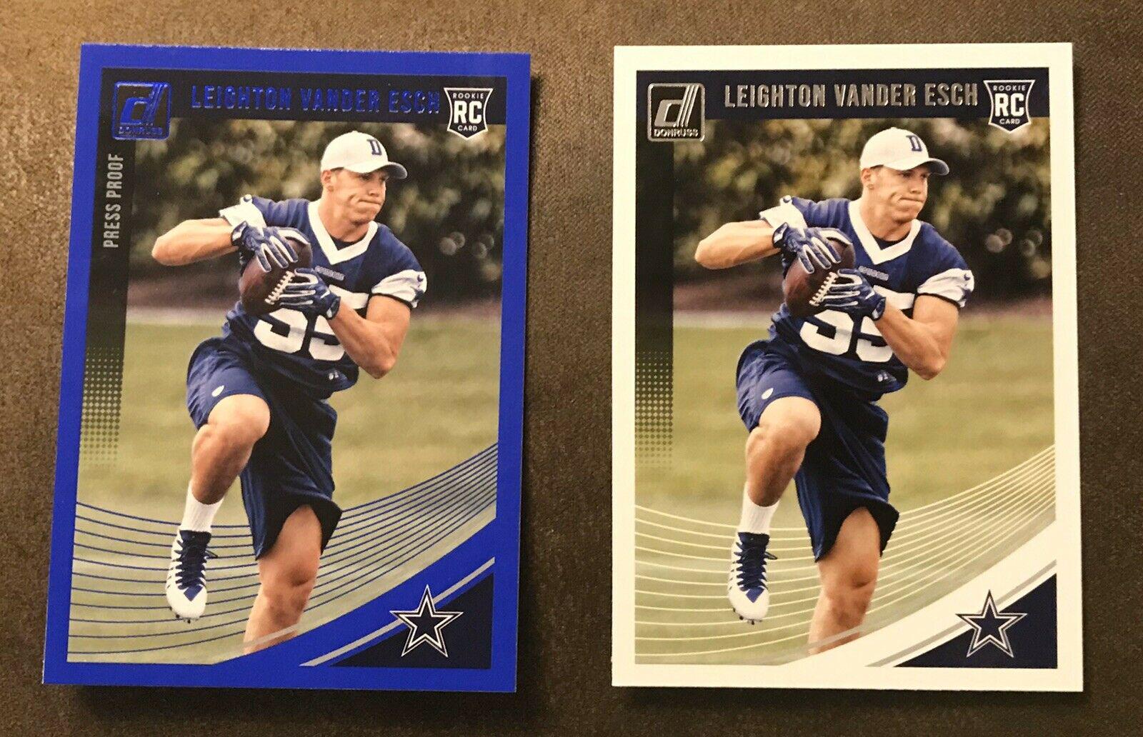 Leighton Vander Esch [Press Proof Blue] #360