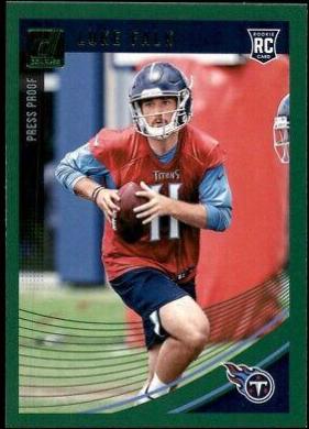 Luke Falk [Press Proof Green] #382