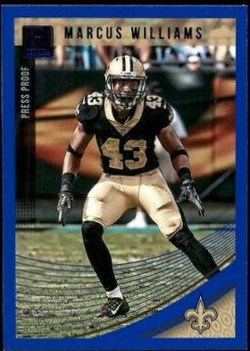 Marcus Williams [Press Proof Blue] #199