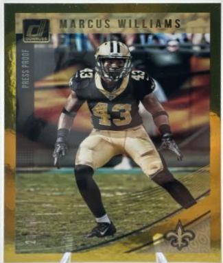 Marcus Williams [Press Proof Gold] #199