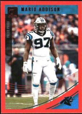 Mario Addison [Press Proof Red] #45