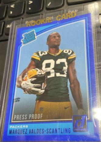 Marquez Valdes-Scantling [Press Proof Blue] #336