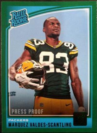 Marquez Valdes-Scantling [Press Proof Green] #336
