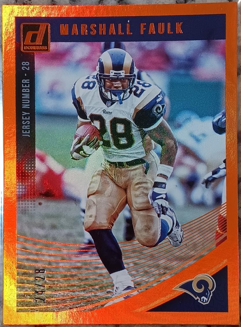 Marshall Faulk [Jersey Number] #155