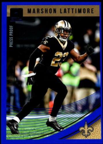 Marshon Lattimore [Press Proof Blue] #197