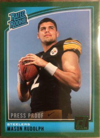 Mason Rudolph [Press Proof Green] #305
