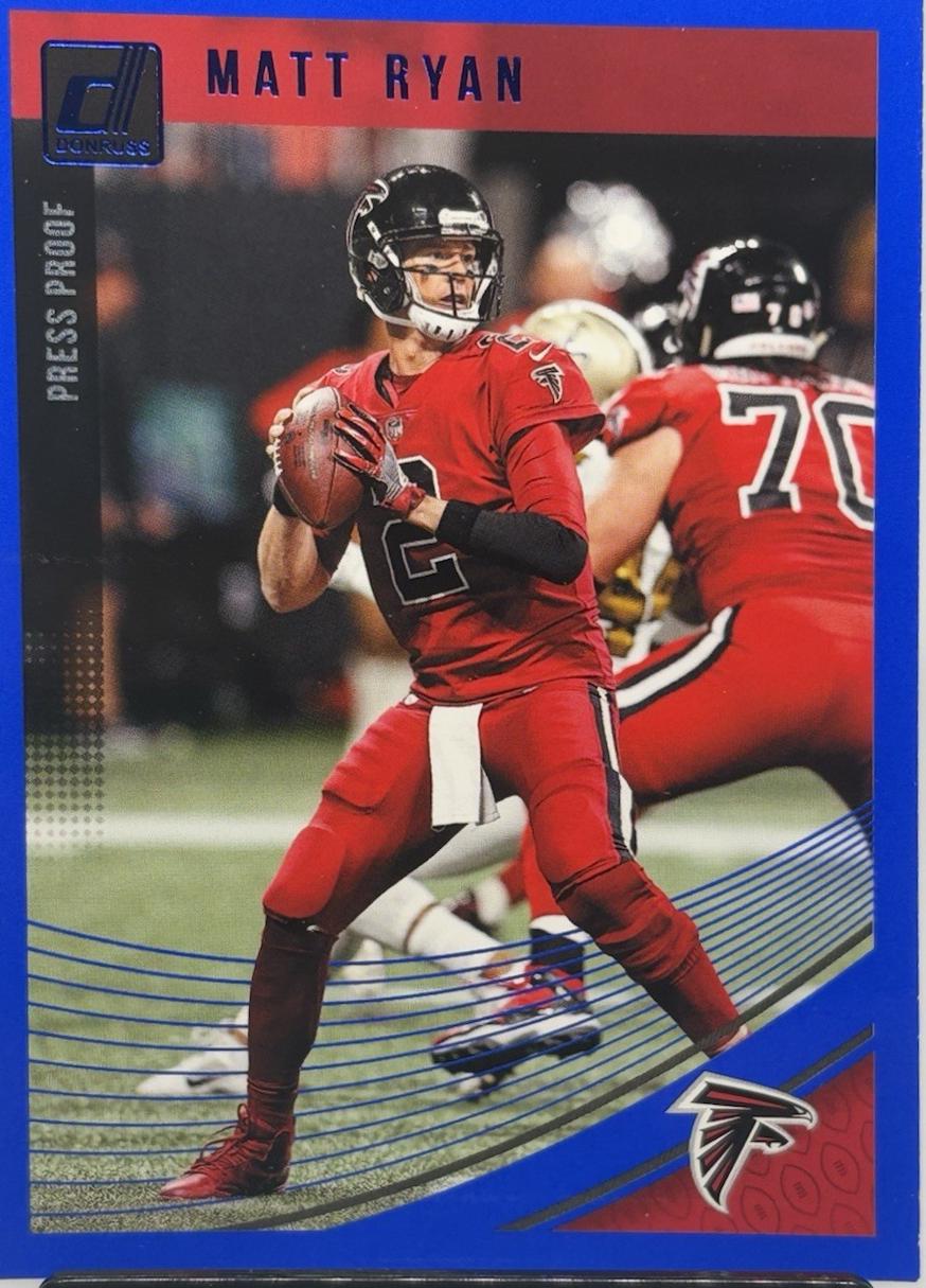 Matt Ryan [Press Proof Blue] #12