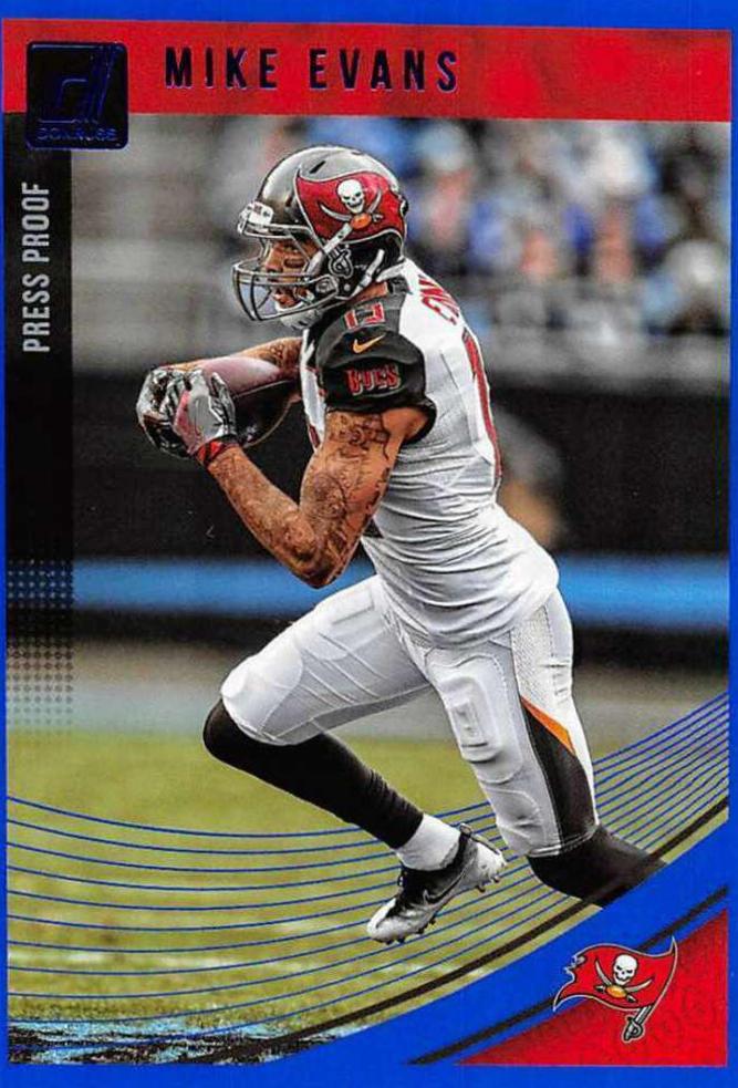 Mike Evans [Press Proof Blue] #267