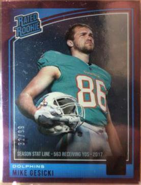 Mike Gesicki [Season Stat Line] #337