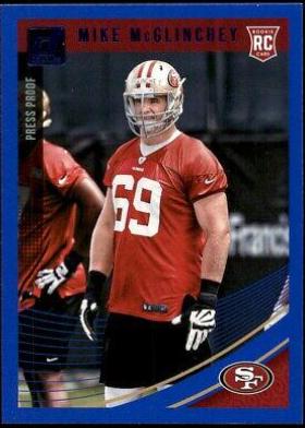 Mike McGlinchey [Press Proof Blue] #352