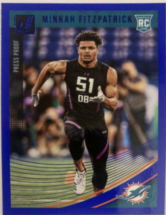 Minkah Fitzpatrick [Press Proof Blue] #353