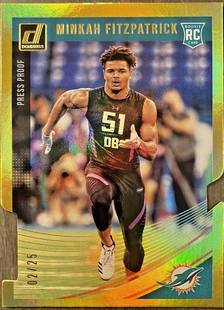 Minkah Fitzpatrick [Press Proof Gold Die-Cut] #353